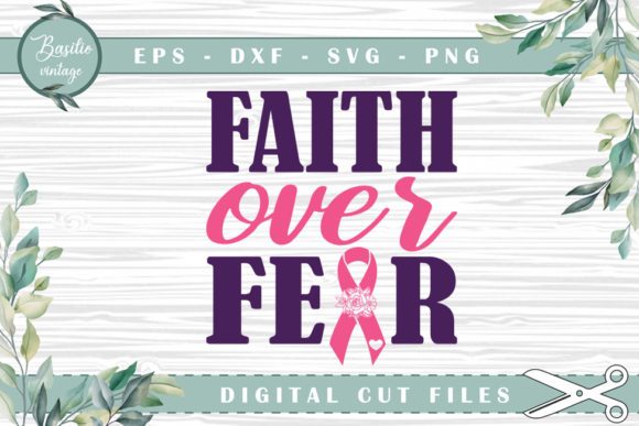 Faith over Fear Ribbon Floral Review