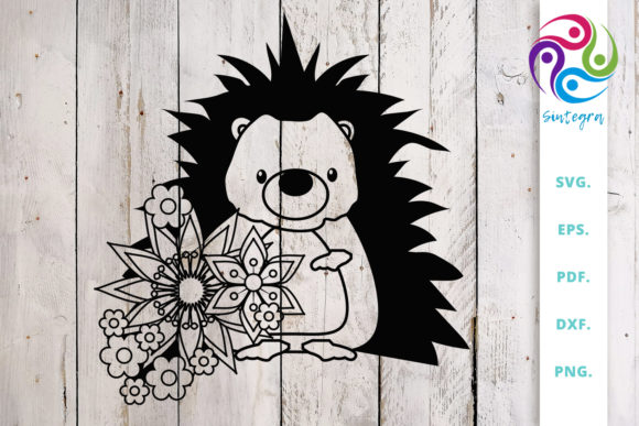 Floral Hedgehog Cut File Review for Real Embroidery