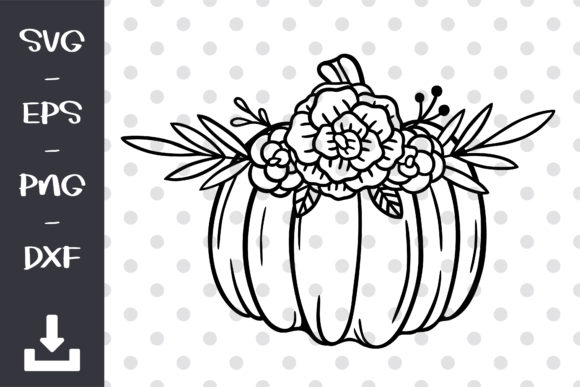 Floral Pumpkin SVG: A Designer's Review for Crafts and Graphics