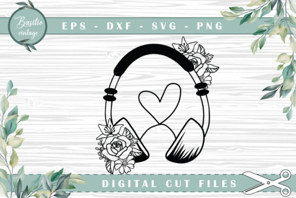 Headphone Floral Cutting Files: A Designer's Real-World Review