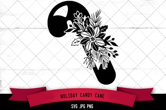 Holiday Candy Cane Floral: A Crafts Graphics Review for Modern Brands