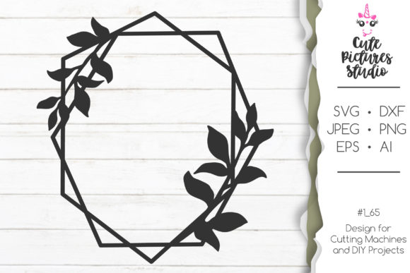Monogram Floral Frame: A Graphic Designer's Review for Crafts and Graphics